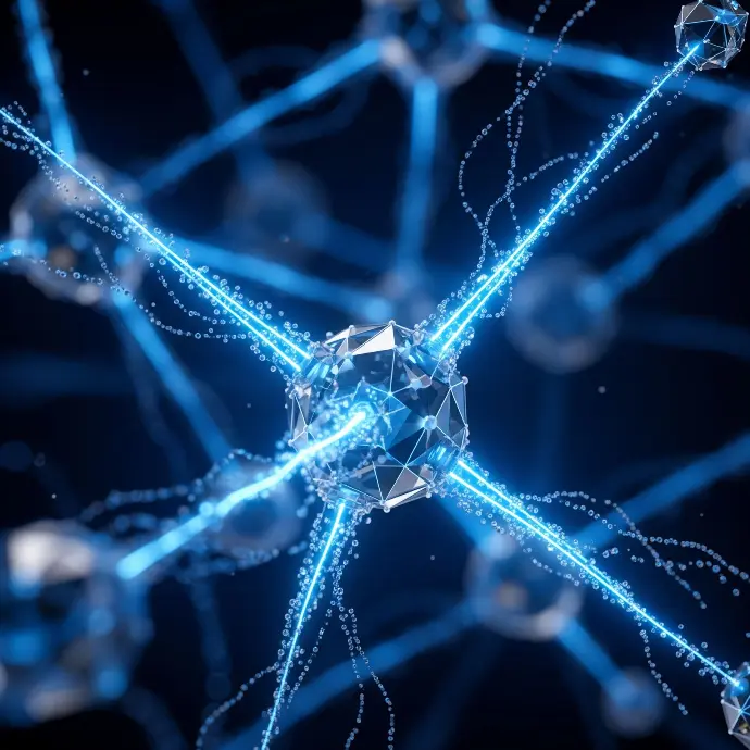 A representation of a neural network for Artificial Intelligence and Machine Learning solutions.